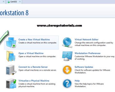 New Virtual Machine in VMware8