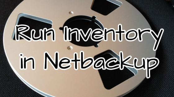 How to Run Inventory in Netbackup 6.5