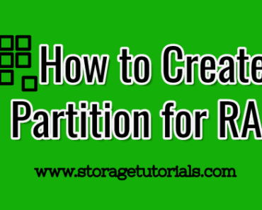 How to Create Partition for RAID in Linux-Unix