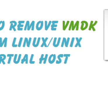 How to remove vmdk from Linux