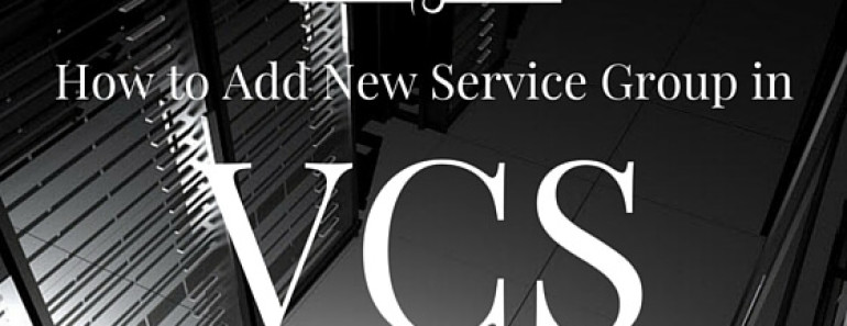 How to Add New Service Group