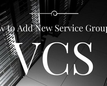 How to Add New Service Group