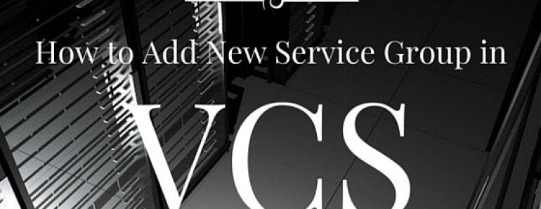 How to Add New Service Group