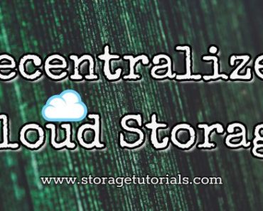 What is Decentralized Cloud Storage