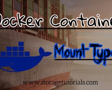 Different Mount Types for Docker Containers