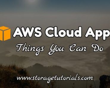 AWS Cloud Mobile App - Things you can do