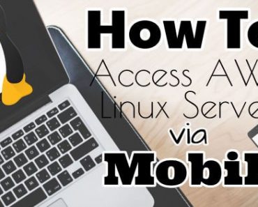 How To Access AWS Cloud Linux Server from Mobile