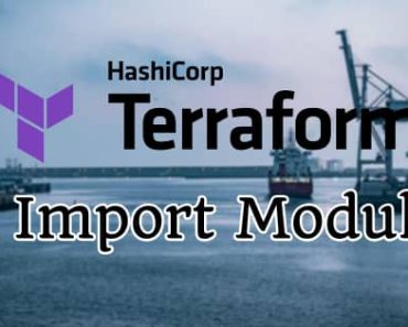 terraform import module