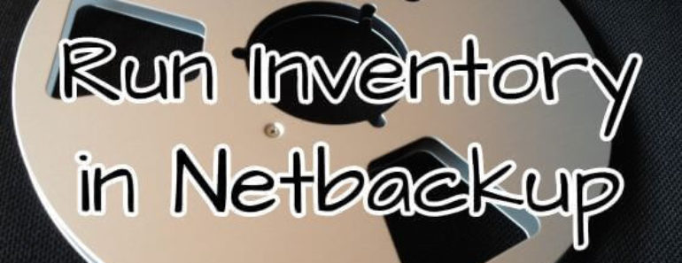 How to Run Inventory in Netbackup 6.5 How to Run Inventory in Netbackup 6.5