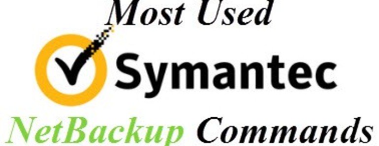Symantec Netbackup commands
