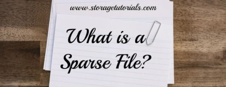 What is a Sparse File