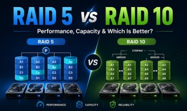 RAID 5 vs RAID 10: Performance, Capacity, Reliability & Which Is Better?