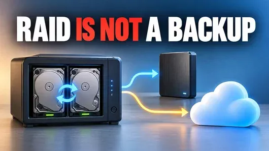 RAID Is Not a Backup: What It Protects and What It Doesn't